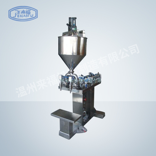 帶攪拌型雙頭膏體灌裝機(jī)